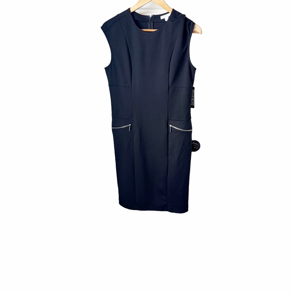 NWT New York Company Elegant Black Sleeveless Dress MEDIUM